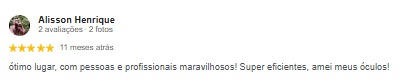 Avaliação de Cliente no Google 2